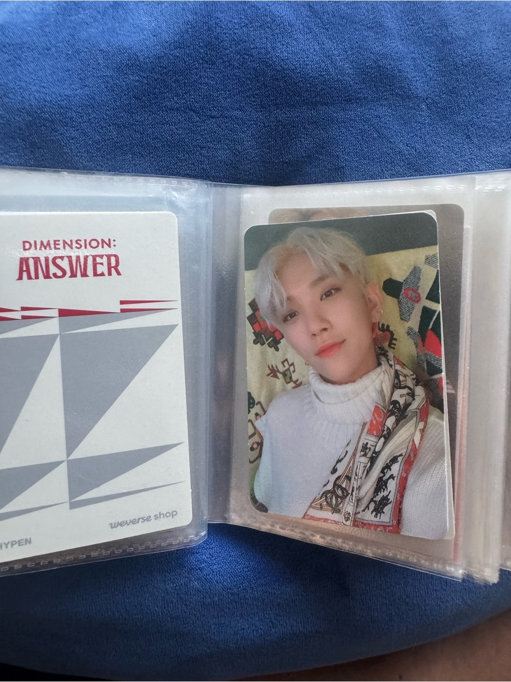 Official Seventeen Joshua Photocard